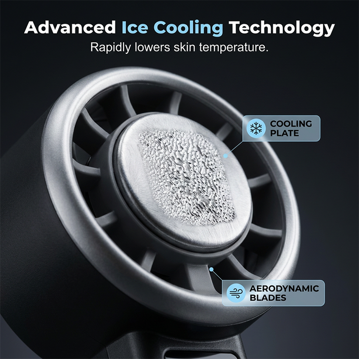 Semiconductor Cooling Handheld Fan | Kalsten