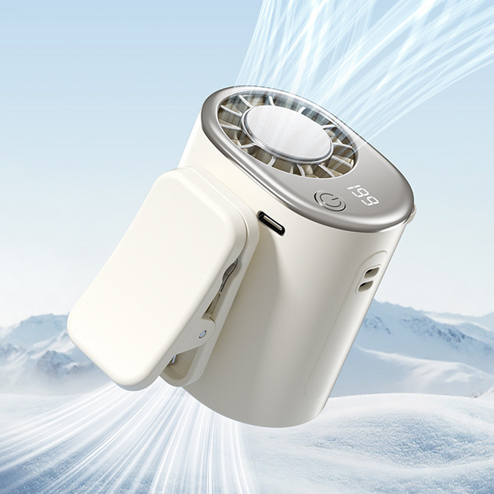 Portable Semiconductor Cooling Fan with Clip | Kalsten