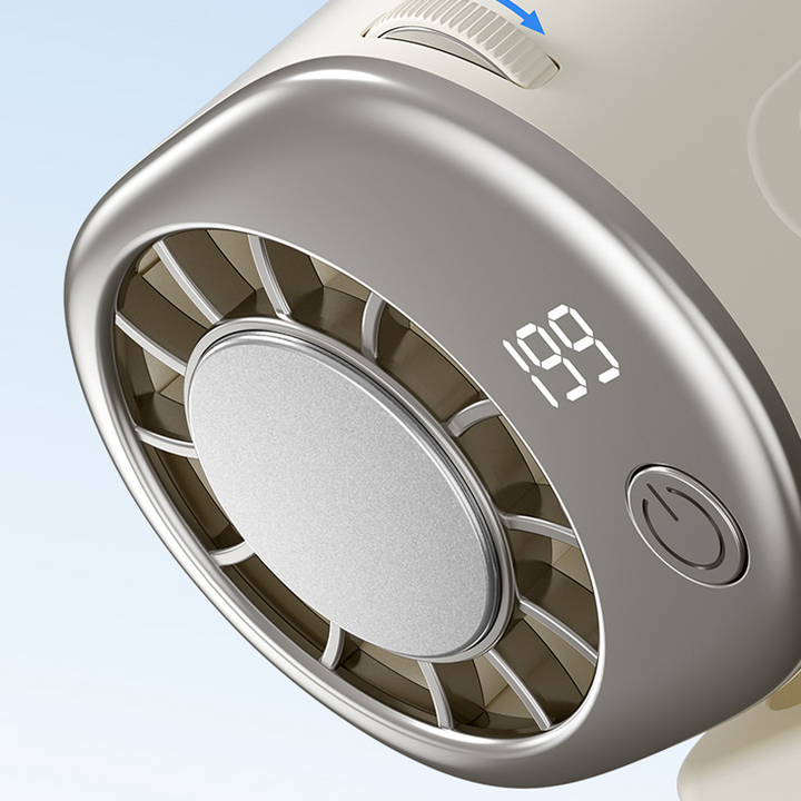 Portable Semiconductor Cooling Fan with Clip | Kalsten