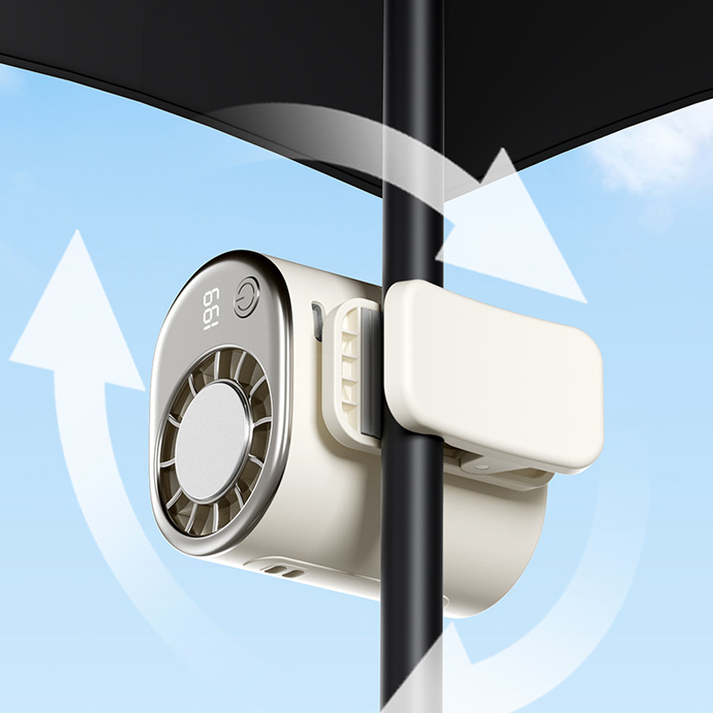Portable Semiconductor Cooling Fan with Clip | Kalsten
