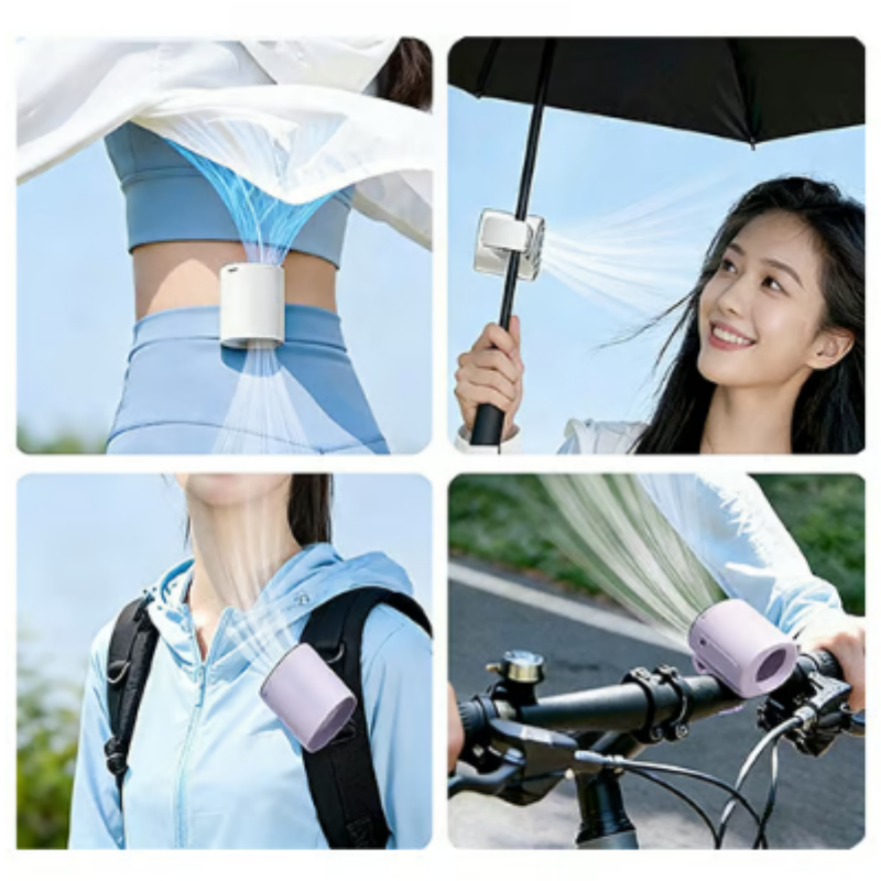 Portable Semiconductor Cooling Fan with Clip | Kalsten