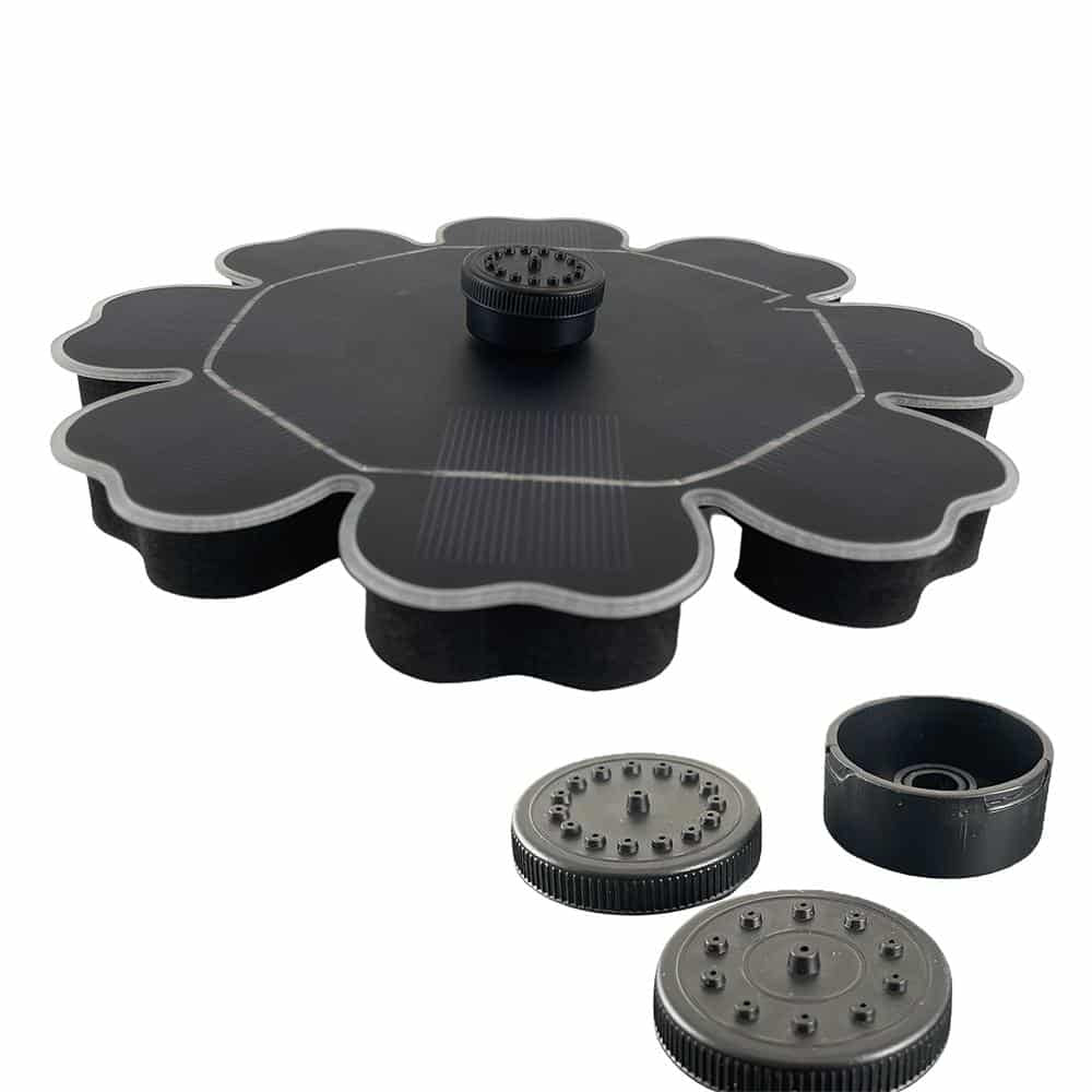 Solar-powered fountain (floating) | Kalsten