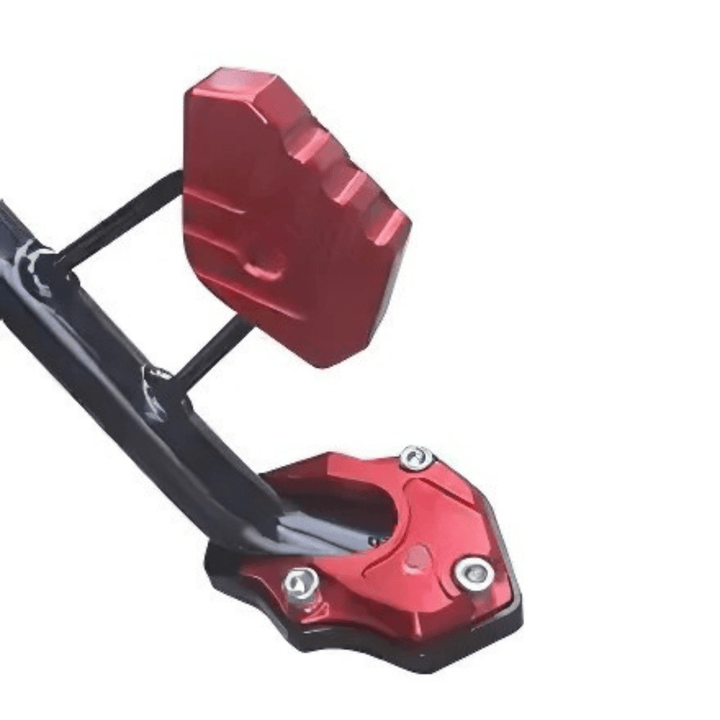 Kalsten | STABILIRIDE – Aluminum Motorcycle Kickstand Pad for Secure Parking