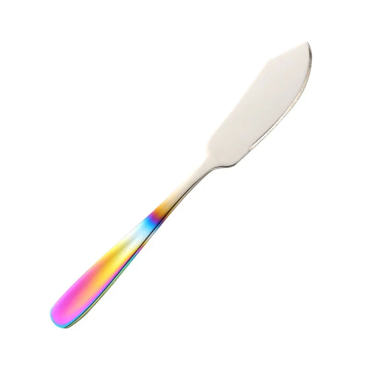 Stainless Steel Butter Knife Colorful Dessert Jam Cream Cheese Spreader | Kalsten
