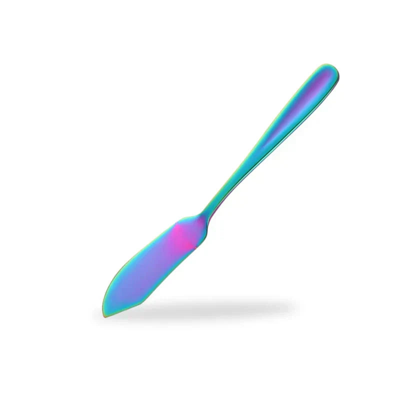 Stainless Steel Butter Knife Colorful Dessert Jam Cream Cheese Spreader | Kalsten