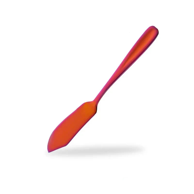 Stainless Steel Butter Knife Colorful Dessert Jam Cream Cheese Spreader | Kalsten