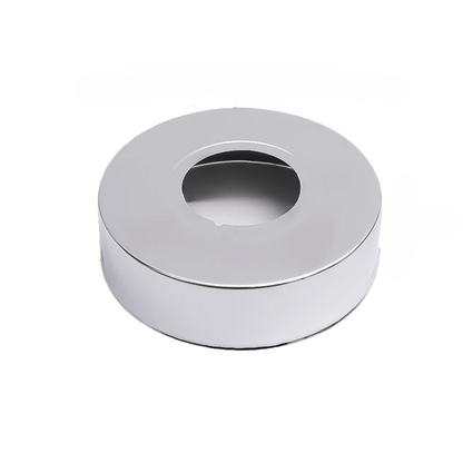 Stainless steel self-adhesive faucet cover for shower water line | Brehn