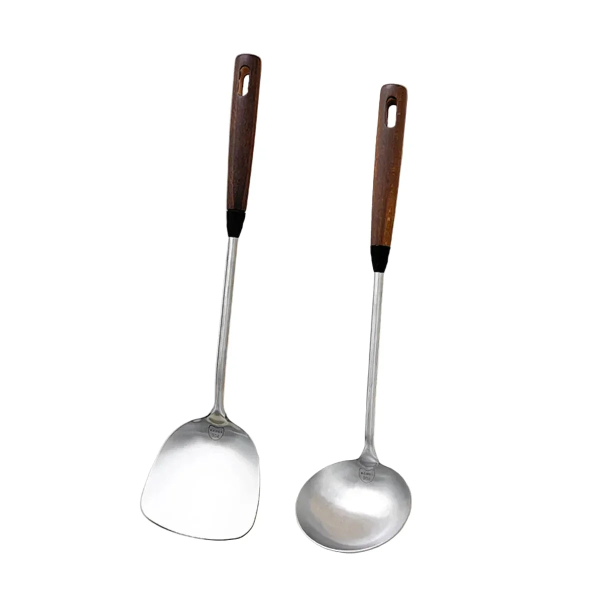 Stainless Steel Turner Wooden Handle Spatula Kitchen Utensil | Skanto