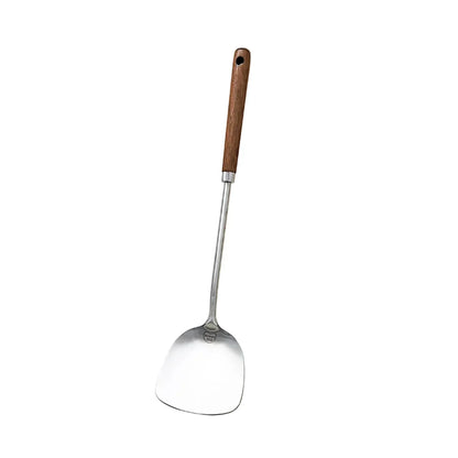 Stainless Steel Turner Wooden Handle Spatula Kitchen Utensil | Skanto