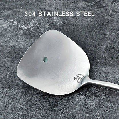 Stainless Steel Turner Wooden Handle Spatula Kitchen Utensil | Skanto
