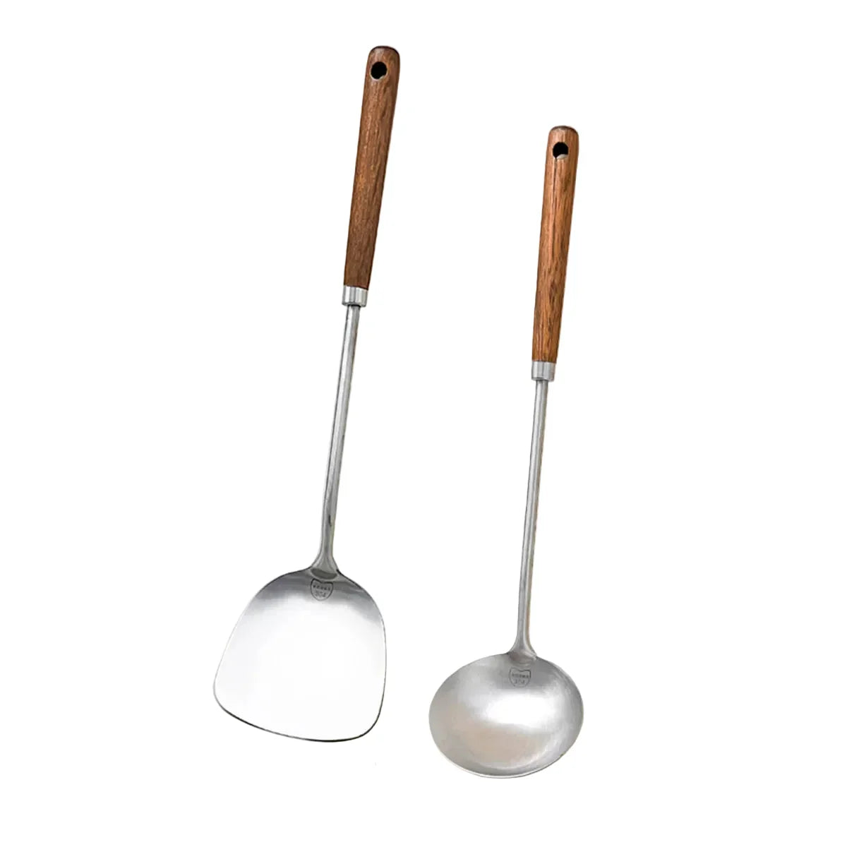 Stainless Steel Turner Wooden Handle Spatula Kitchen Utensil | Skanto