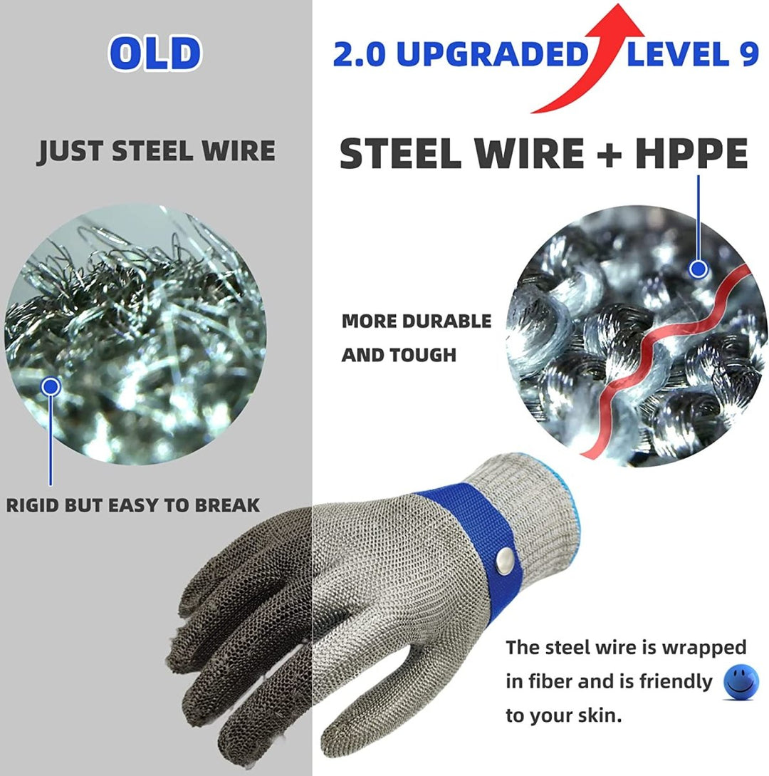 Kalsten | METALMESH PRO – Stainless Steel Safety Gloves with Maximum Cut Resistance