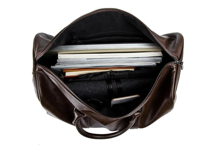 Large-Capacity Leather Travel Duffel – Lightweight & Durable Carry-On Bag | Kalsten