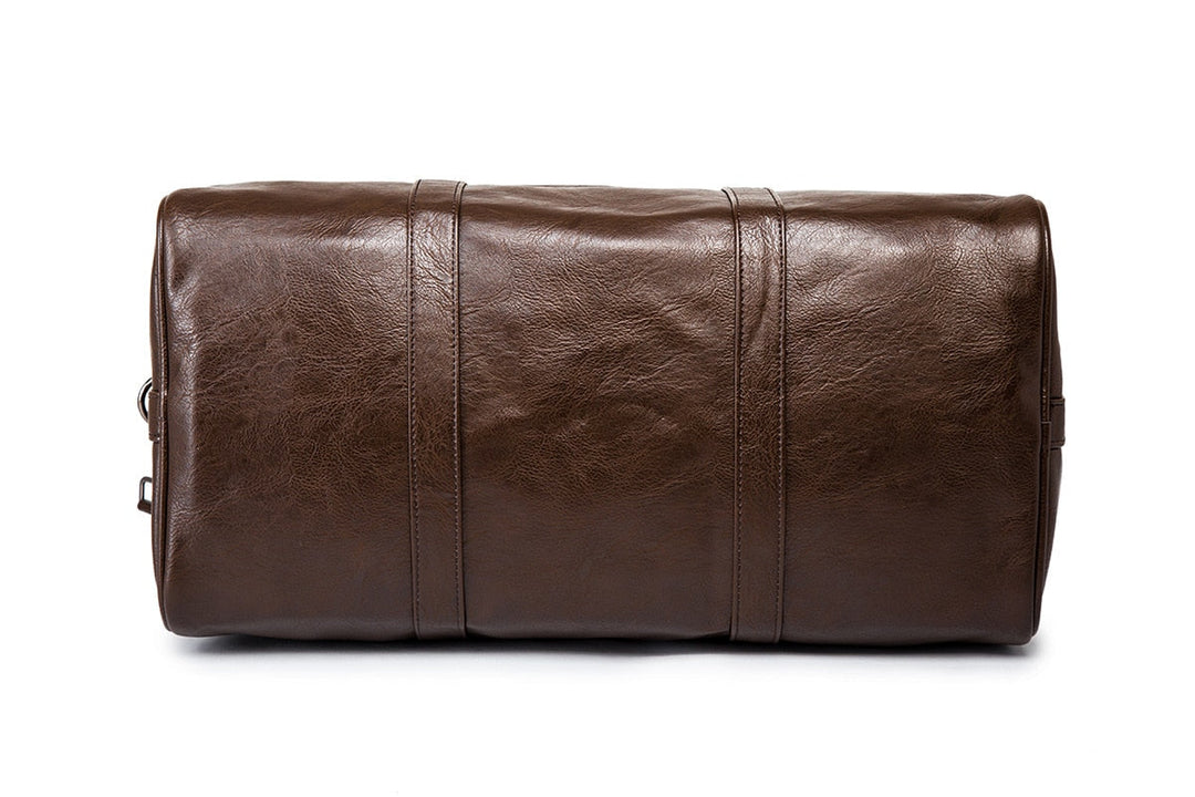 Large-Capacity Leather Travel Duffel – Lightweight & Durable Carry-On Bag | Kalsten