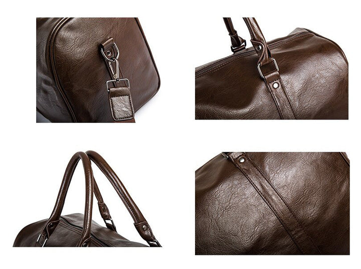 Large-Capacity Leather Travel Duffel – Lightweight & Durable Carry-On Bag | Kalsten