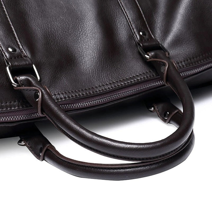 Large-Capacity Leather Travel Duffel – Lightweight & Durable Carry-On Bag | Kalsten