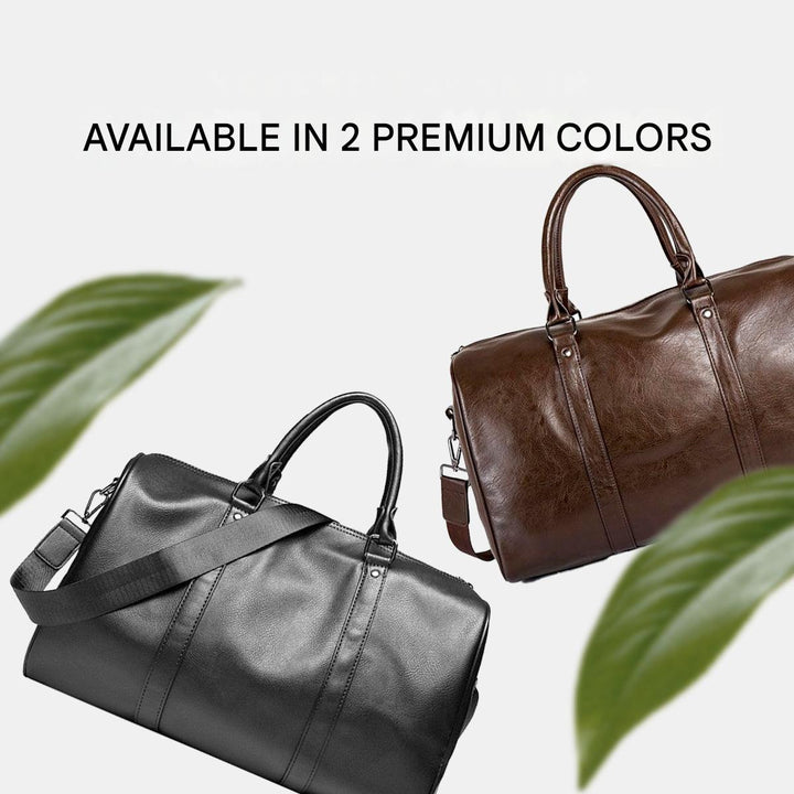 Large-Capacity Leather Travel Duffel – Lightweight & Durable Carry-On Bag | Kalsten
