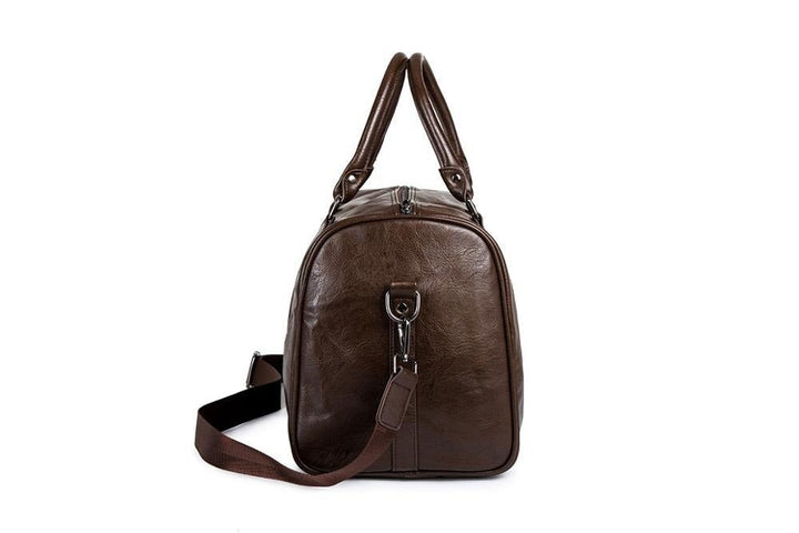 Large-Capacity Leather Travel Duffel – Lightweight & Durable Carry-On Bag | Kalsten