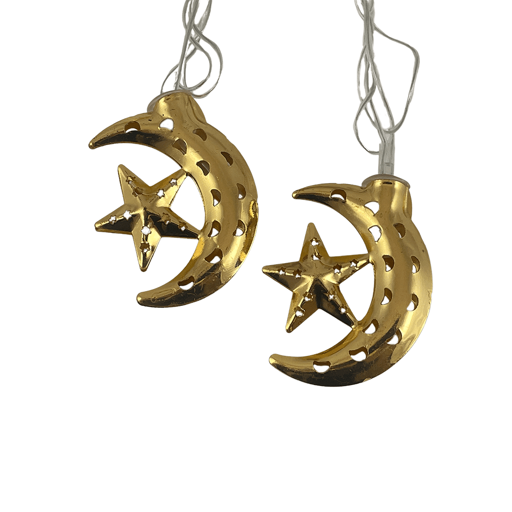 LED string lights with Moon &amp; Star (3.5 meters) | Kalsten