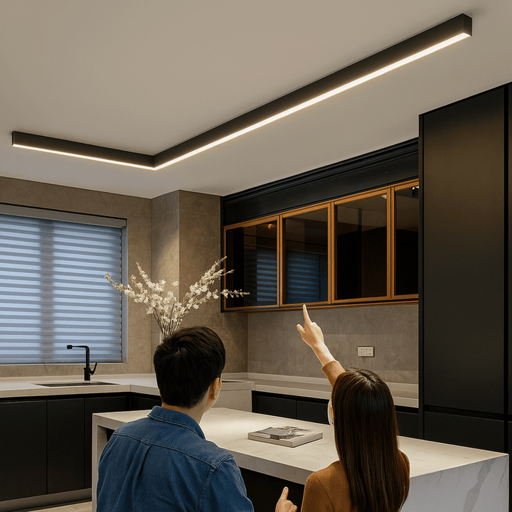 LUMIVIA Scandinavian Minimalist LED Ceiling Lamp