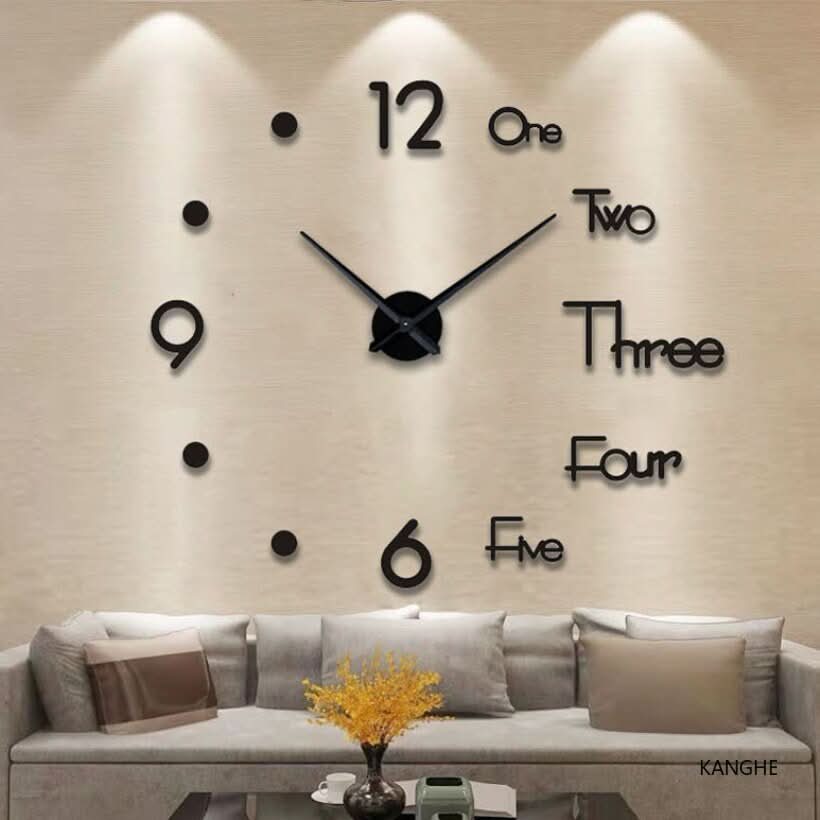 Skanto | Stylish 3D Wall Clock - TimeFlow