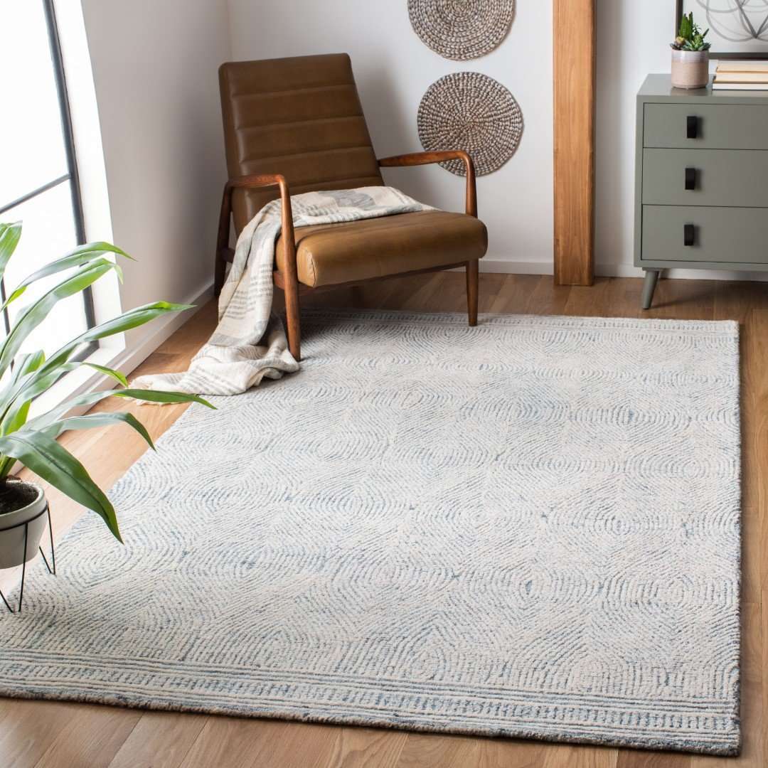 Wool Tufted Living Room Carpet Rug Kalsten