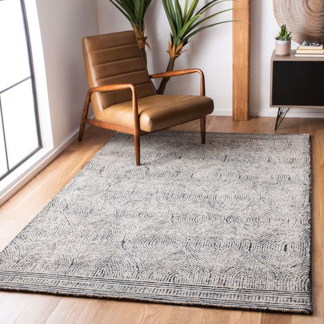 Wool Tufted Living Room Carpet Rug Kalsten