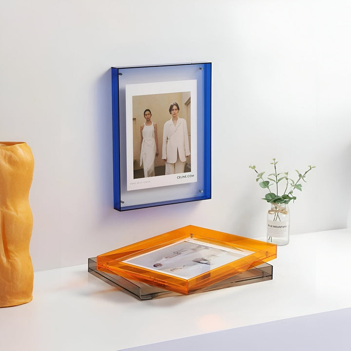 Clear Acrylic Photo Frame Modern Display Kalsten
