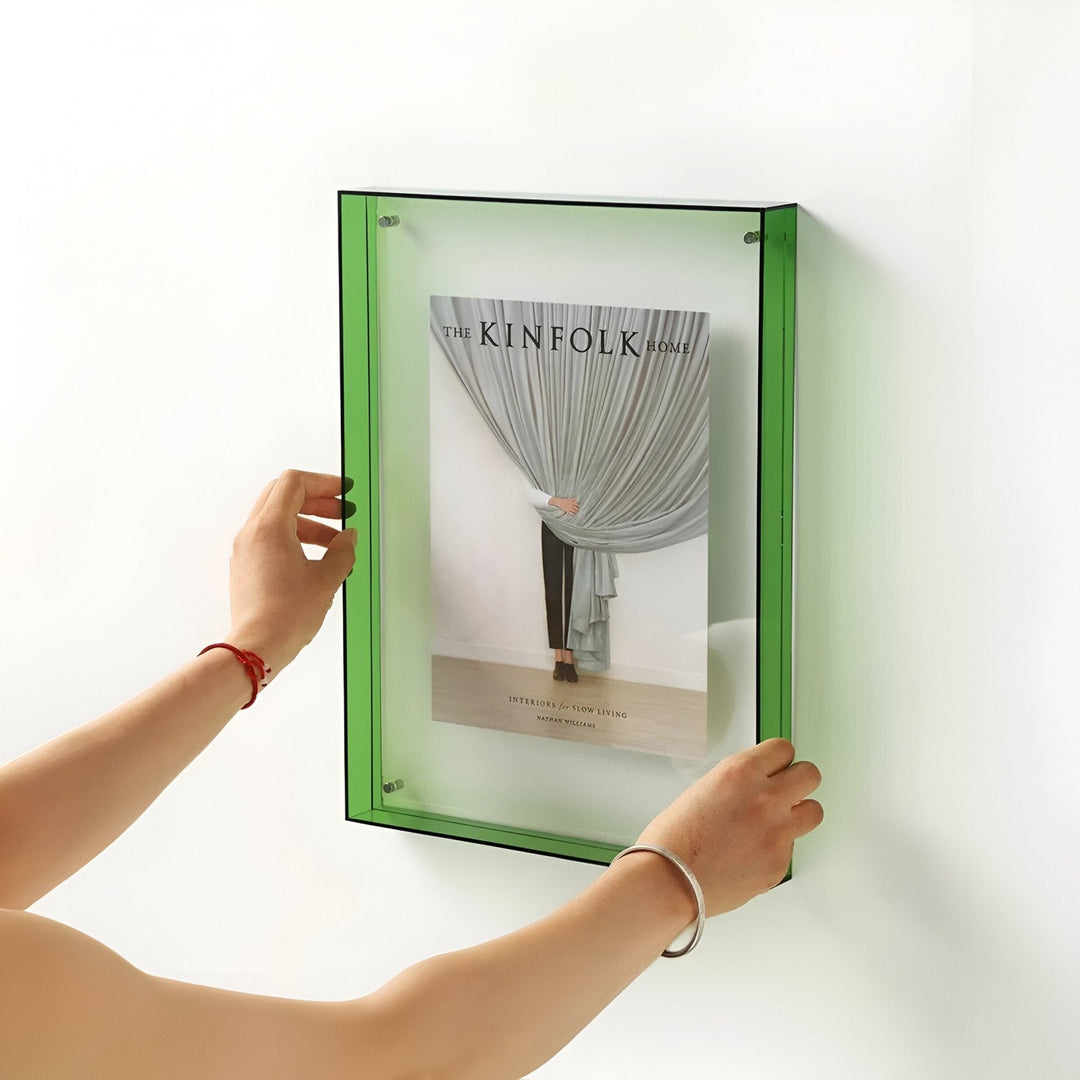 Clear Acrylic Photo Frame Modern Display Kalsten