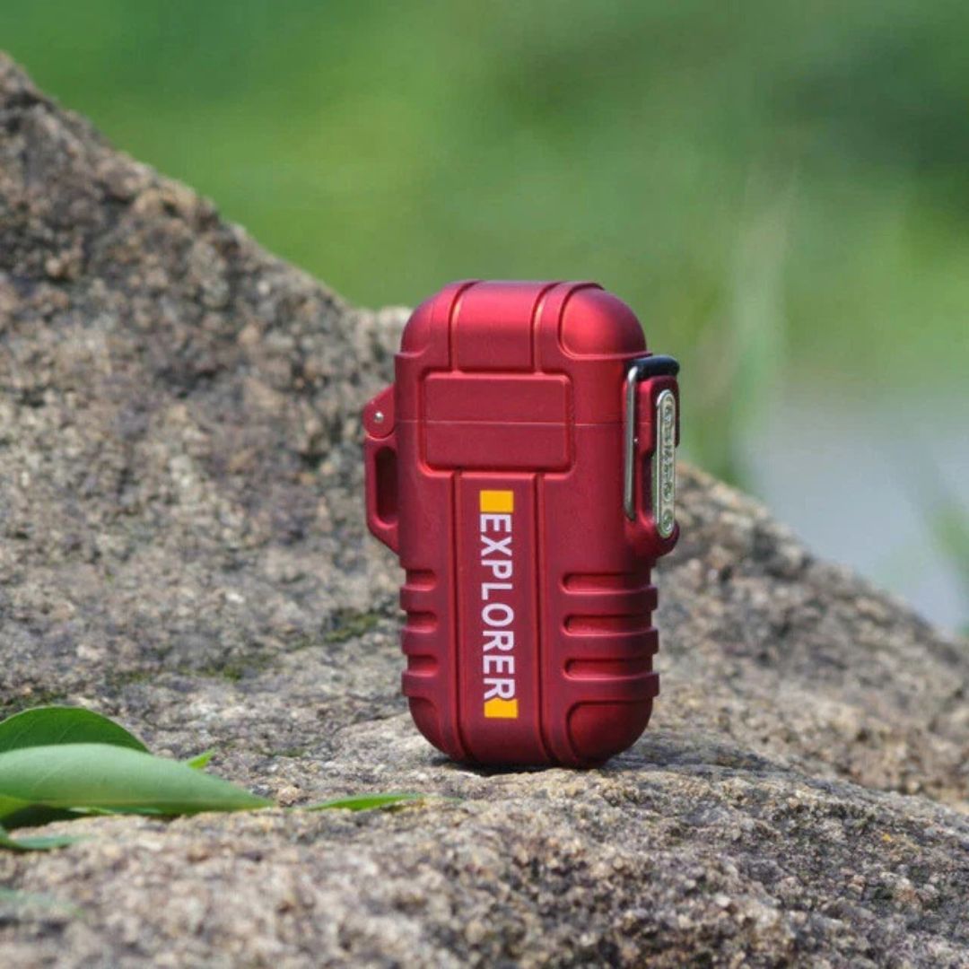 Skanto | Electric Double Arc Lighter | Rechargeable, Windproof & Ideal for Camping and Outdoor Adventures