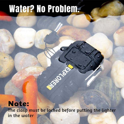 Skanto | Electric Double Arc Lighter | Rechargeable, Windproof & Ideal for Camping and Outdoor Adventures