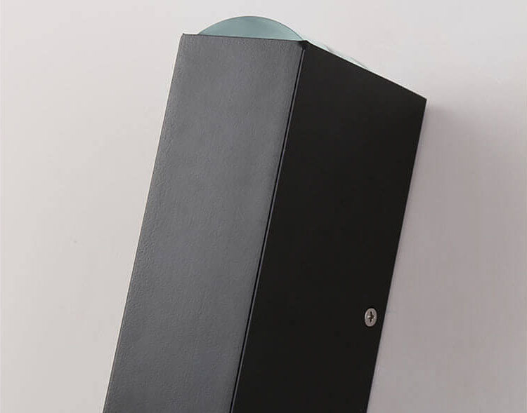 Modern Black Outdoor LED Wall Lamp Kalsten