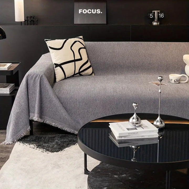 Durable Chenille Sofa Cover Kalsten