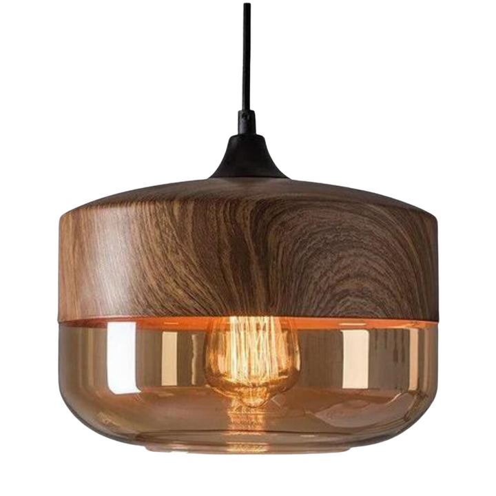 Kalsten | Stylish Scandinavian Wooden Ceiling Lamp - NordLuna