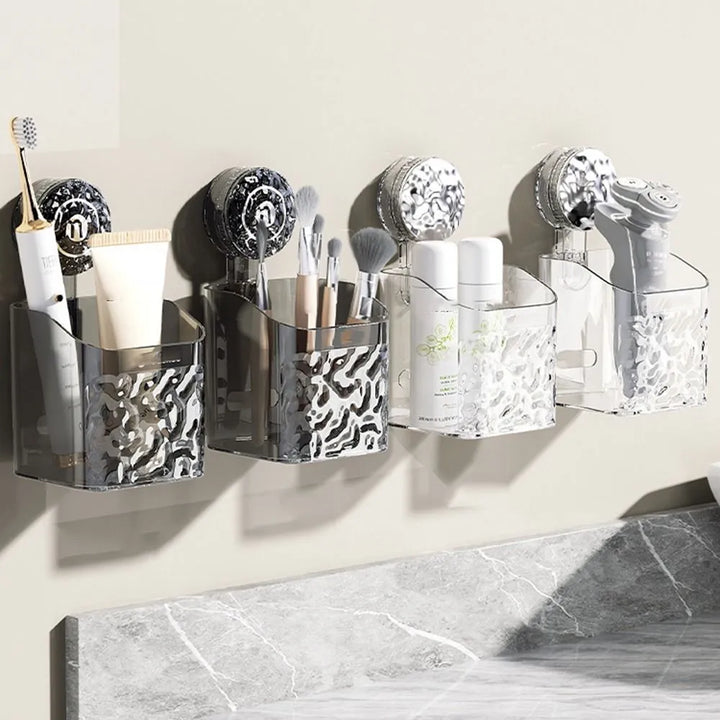 Acrylic Suction Shower Storage Shelf Kalsten