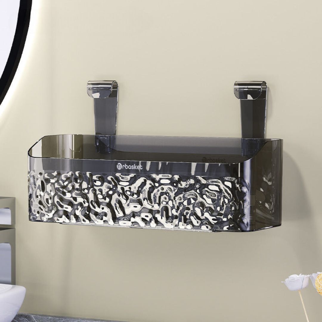 Acrylic Suction Shower Storage Shelf Kalsten