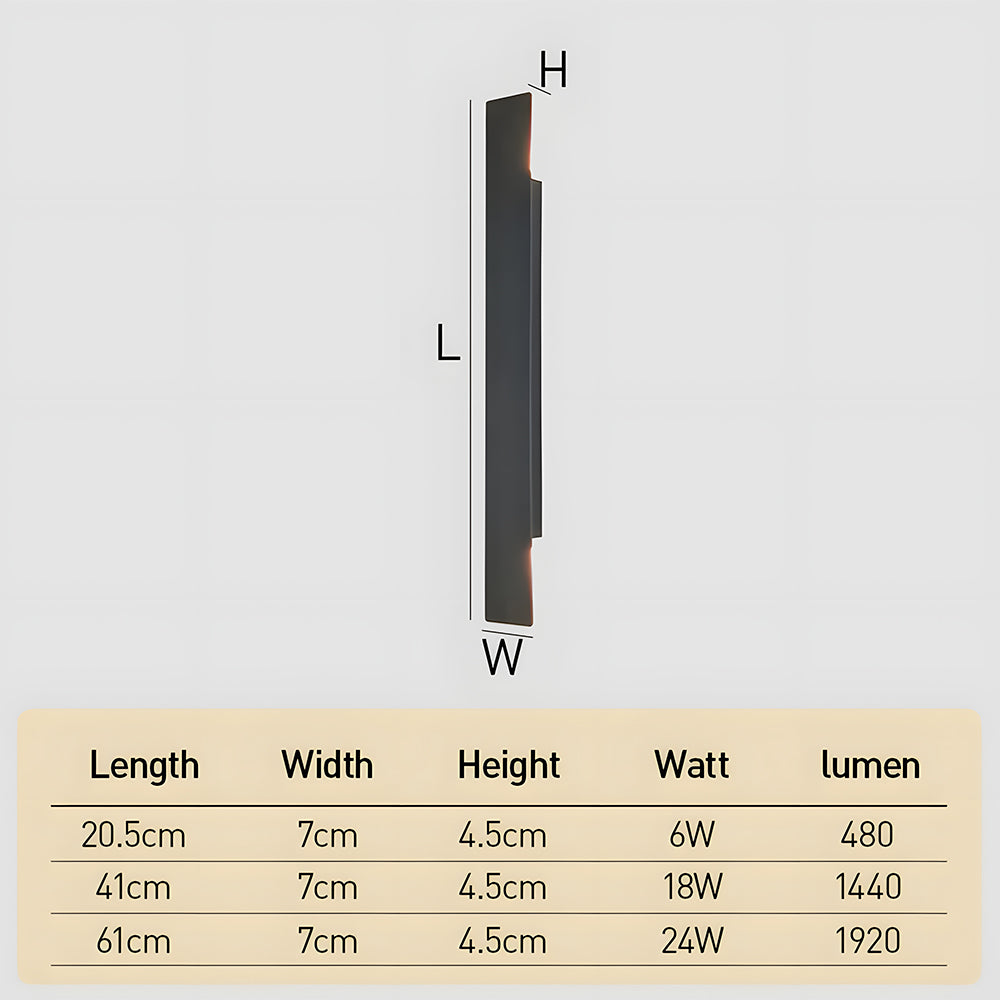 Modern Waterproof Outdoor Wall Lamp Kalsten