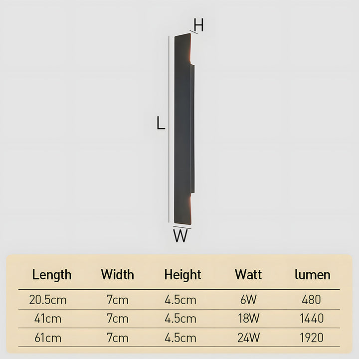 Modern Waterproof Outdoor Wall Lamp Kalsten