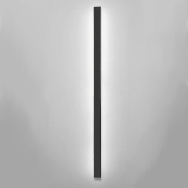 Aluminium Black LED Outdoor Wall Lamp Kalsten