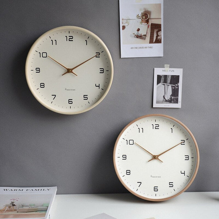 Silent Modern Wall Clock Minimal Design Kalsten