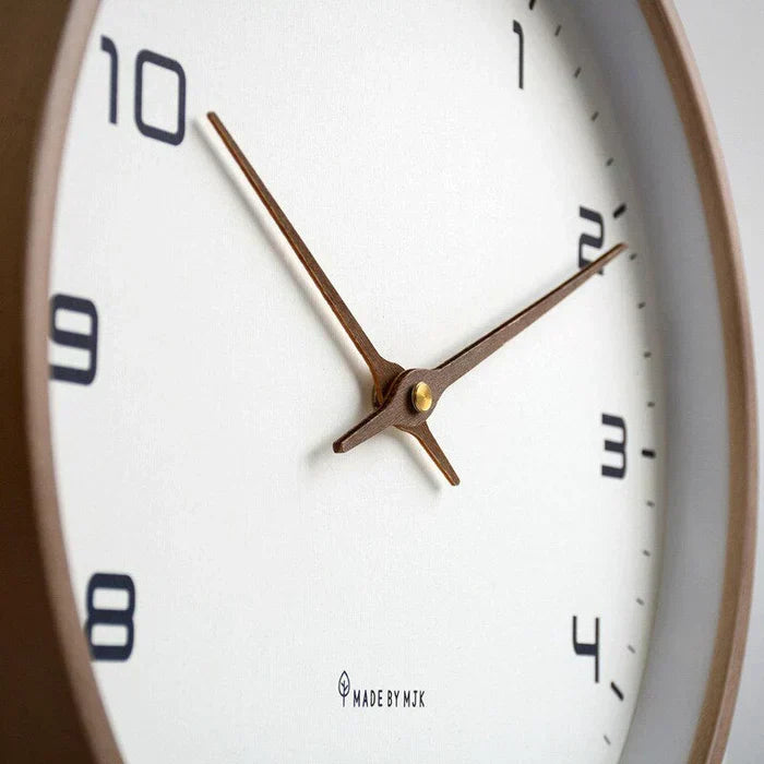 Silent Modern Wall Clock Minimal Design Kalsten