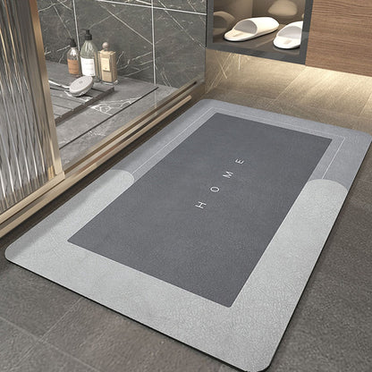 Super absorbent mat, quick-drying