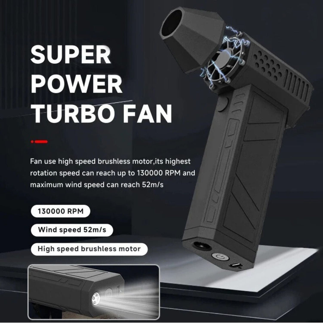 Mini Jet Fan - Compact and Portable Turbo Fan for On-the-Go Use | Kalsten