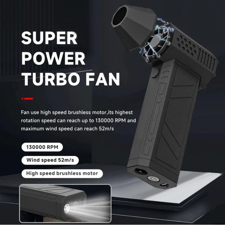 Mini Jet Fan - Compact and Portable Turbo Fan for On-the-Go Use | Kalsten