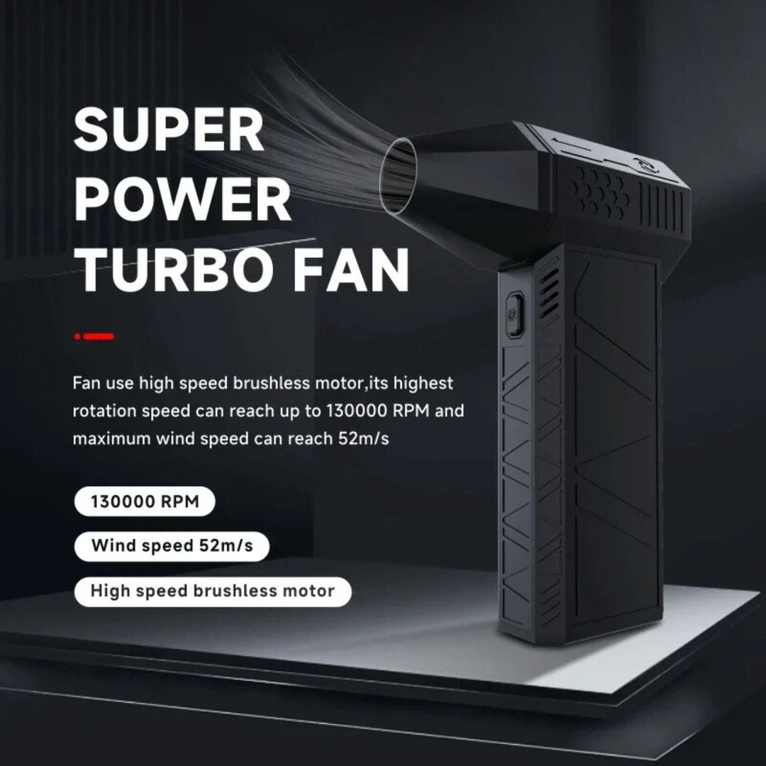 Mini Jet Fan - Compact and Portable Turbo Fan for On-the-Go Use | Kalsten
