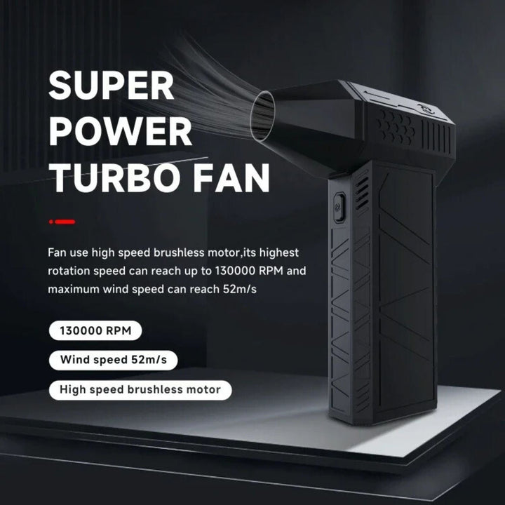 Mini Jet Fan - Compact and Portable Turbo Fan for On-the-Go Use | Kalsten