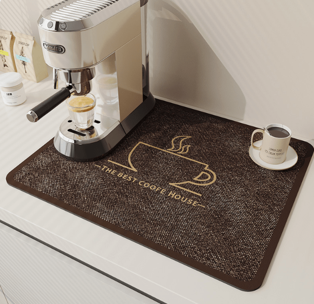 Skanto | SwiftSoak Kitchen Mat – Quick-Dry Diatomaceous Earth Surface for a Hygienic, Tidy Kitchen