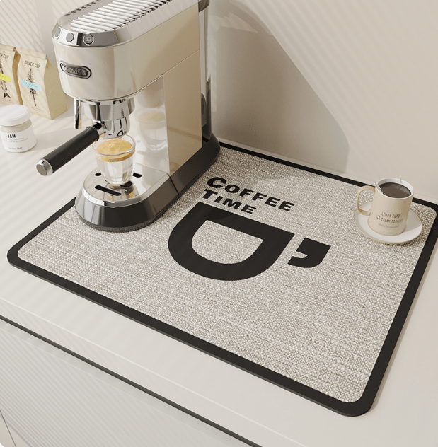 Skanto | SwiftSoak Kitchen Mat – Quick-Dry Diatomaceous Earth Surface for a Hygienic, Tidy Kitchen