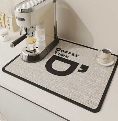 Skanto | SwiftSoak Kitchen Mat – Quick-Dry Diatomaceous Earth Surface for a Hygienic, Tidy Kitchen