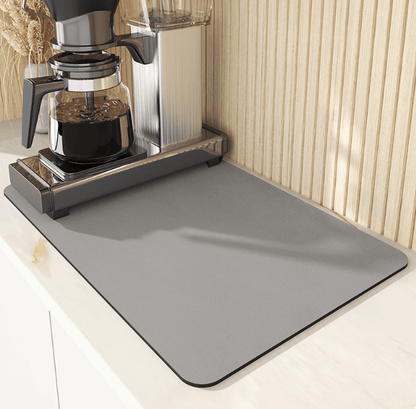 Skanto | SwiftSoak Kitchen Mat – Quick-Dry Diatomaceous Earth Surface for a Hygienic, Tidy Kitchen